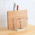 KITCHEN COUNTERTOP KNIFE AND CUTTING BOARD STORAGE, FOR CLEAN AND TIDY KITCHEN
