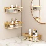 walll mount cosmetic organizer with all skin care products in dubai, abudhabi, in united arab emirates