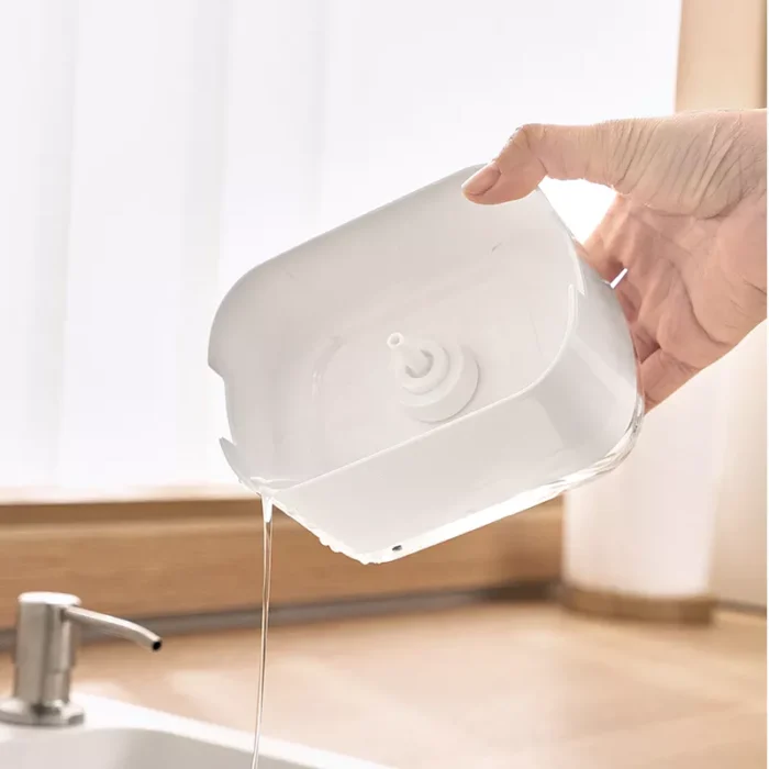 liquid sponge dispenser, easy cleaning tool for kitchen sink, white color Dubai, Sharjah, Ajman, Abudhabi UAE