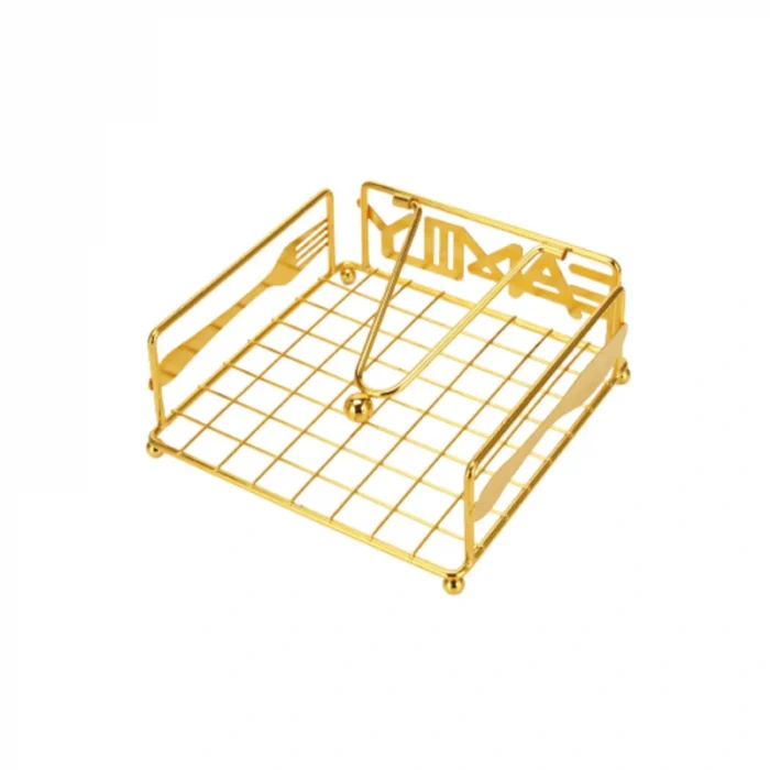 steel tissue holder golden color home decorative tissue holder in dubai