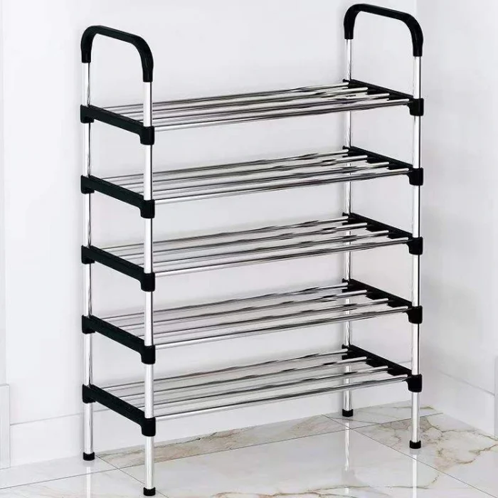 5 tier shoe rack stainless steel shoe rack in dubai