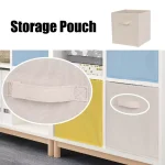 rack store Dubai non woven cubes beige color