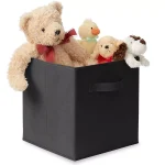 rack store Dubai non woven cubes black color