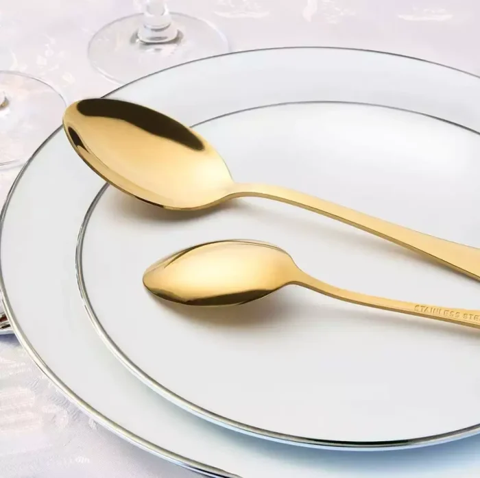 gold stainless steel spoon set in Dubai, Sharjah, abudhabi