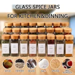 kitchen seasoning spice bottles