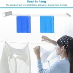 4 LINER RETRACTABLE CLOTHLINE, WALL MOUNT CLOTH DRYER, SMALL SPACE CLOTH DRYER