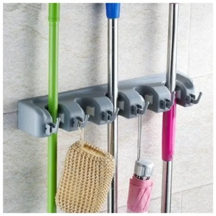 BROOM STICK HOLDER, HOME CLEANING TOOLS ORAGNIZER