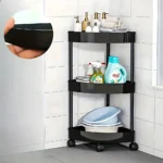 Corner Storage Rack, 3-Tier Storage Stand, Rotatable Wheels Storage, Bathroom Storage Organizer, Kitchen Corner Organizer, Plastic Storage Rack, Space-saving Corner Shelf, Rust-resistant Storage Rack, Multifunctional Storage Stand, Compact Storage Unit, Modern Corner Shelf, Home Storage Solution, Organizing Rack with Wheels, Versatile Storage Rack, Durable Plastic Organizer, Storage Rack for Bathroom, Corner Stand with Wheels, Sleek Storage Rack, Small Space Organizer, Mobile Storage Stand.