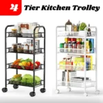 4 Tier Rolling Cart, Rolling Utility Cart for Kitchen, Multifunctional Storage Stand, Metal Storage Trolley with Wheels, Kitchen & Bathroom Organizer, Durable Metal Mesh Cart, Lockable Rolling Cart, Spacious Storage Organizer, Easy Assembly Utility Cart, Modern Black Storage Cart, Home & Office Storage Solution, Portable Storage Rack with Wheels, Compact Kitchen Storage Cart, Multi-Tier Storage Stand UAE, Affordable Kitchen Organizer Rackstore.ae