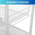 5 Tier Rolling Cart, Kitchen Storage Utility Cart, Multifunctional Basket Stand, Kitchen Storage Rack, Bathroom Storage Cart, Rolling Storage Cart, Metal Mesh Storage Cart, Home Organization Cart, Black Rolling Cart, 5 Layer Storage Rack, Kitchen Storage Trolley, Rolling Basket Stand, Office Storage Cart, Easy Assembly Storage Cart, Lockable Wheels Storage Cart, Versatile Storage Cart, Durable Rolling Cart, Metal Trolley, Modern Storage Solutions, Space Saving Cart, Practical Storage Organizer, Easy to Clean Storage Cart