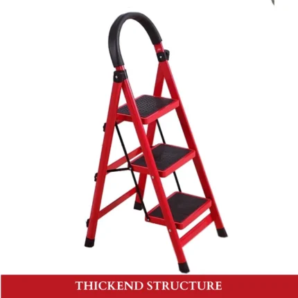 3 layer multifunctional ladder, step ladder in UAE, safety ladder with handle, non-slip step ladder, foldable step ladder Dubai, multipurpose ladder UAE, household ladder with safety rail, black step ladder for home, ladder for home use in Dubai, best step ladder rackstore.ae, metal step ladder UAE, kitchen step ladder, indoor use ladder, compact ladder with handrail, durable steel step ladder , 3 Layer Multifunctional Ladder