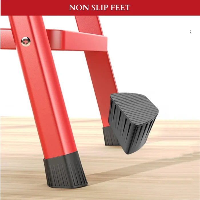 3 layer multifunctional ladder, step ladder in UAE, safety ladder with handle, non-slip step ladder, foldable step ladder Dubai, multipurpose ladder UAE, household ladder with safety rail, black step ladder for home, ladder for home use in Dubai, best step ladder rackstore.ae, metal step ladder UAE, kitchen step ladder, indoor use ladder, compact ladder with handrail, durable steel step ladder , 3 Layer Multifunctional Ladder