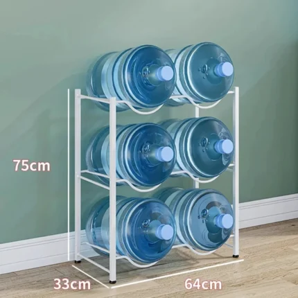 water bottle rack, 5 gallon bottle stand, bottle storage rack, water dispenser holder, steel bottle rack, rackstore.ae